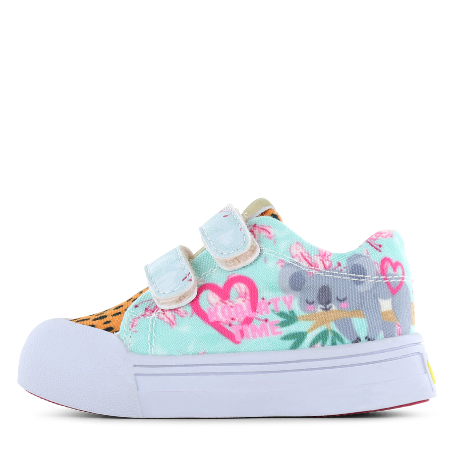 Go Bananas sneaker klittenband - Koala