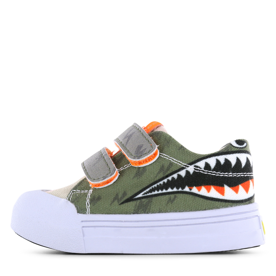 Go Bananas sneaker klittenband - Haai