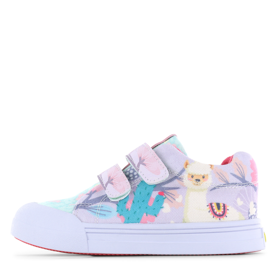 Go Bananas sneaker klittenband – Alpaca
