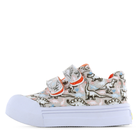 Go Banana‘s sneaker klittenband - Beige Dino