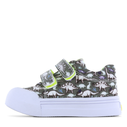 Go Banana‘s sneaker klittenband - Green Dino
